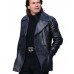 Halston Ewan Mcgregor (Halston) Black Leather Jacket